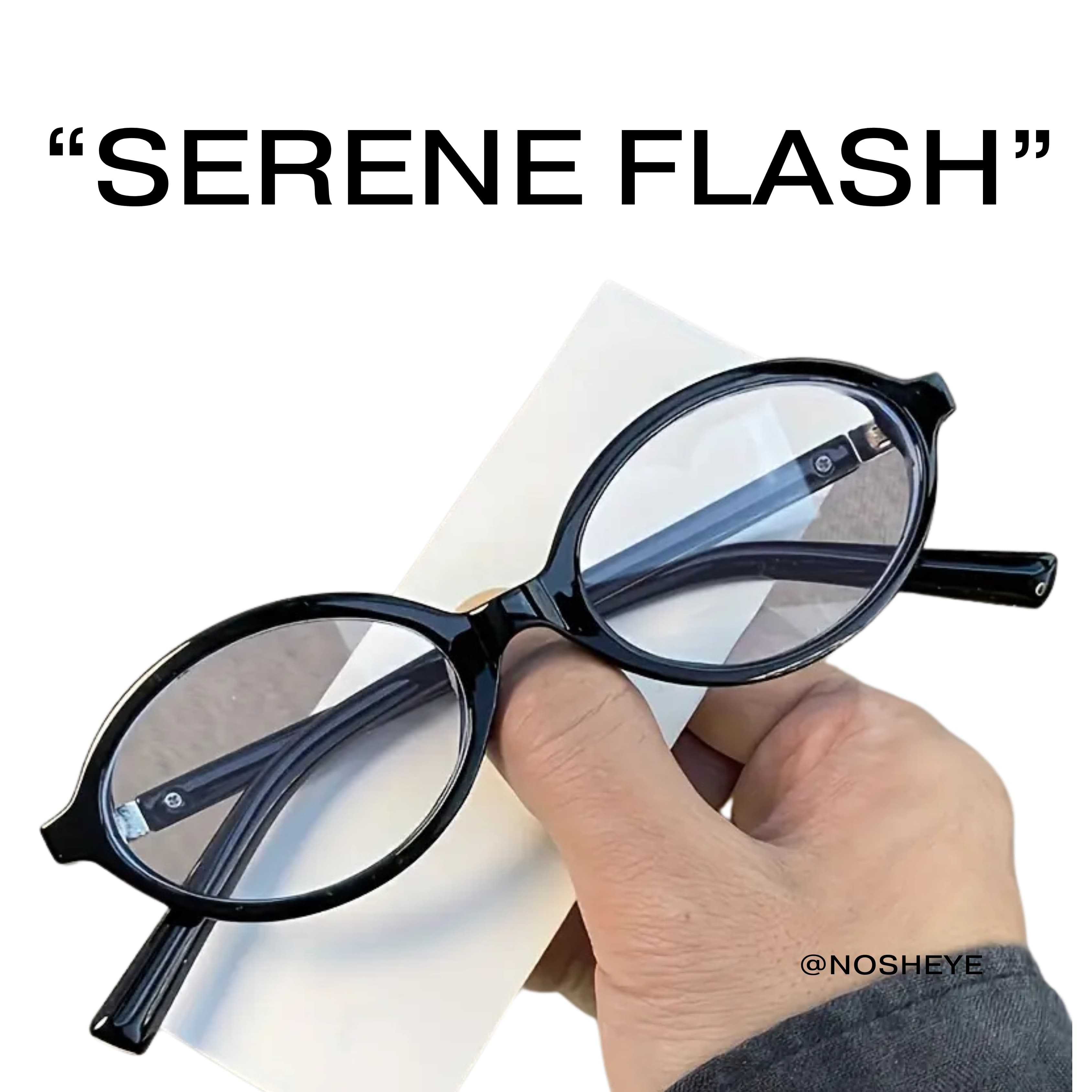 Okulary zerówki - Serene Flash