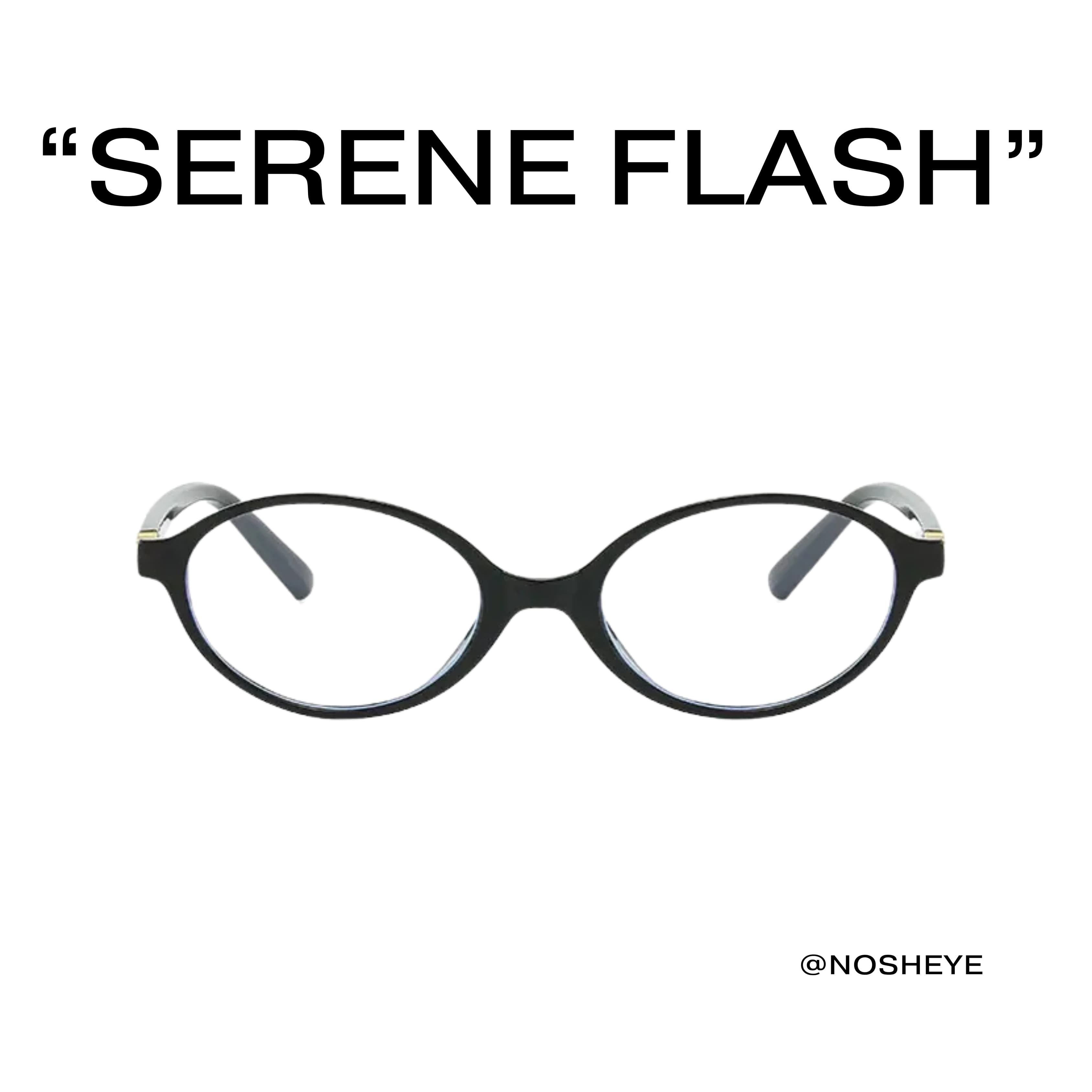 Okulary zerówki - Serene Flash